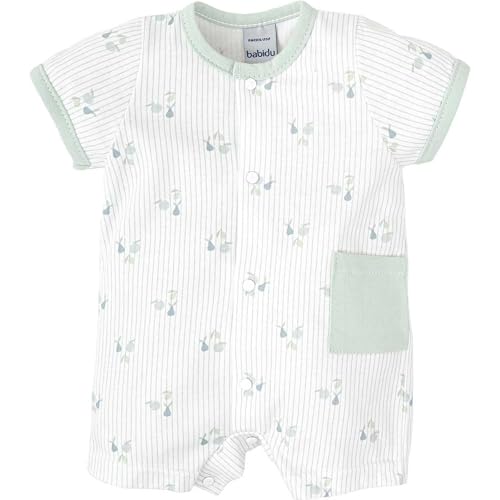 BABIDU Unisex Baby Pelele Manga Corta para Bebé Con Estampado De Fantasía Strampler, grün, 6 Monate BABIDU Unisex Baby Pelele Manga Corta para Bebé Con Estampado De Fantasía Strampler, grün, 6 Monate von BABIDU