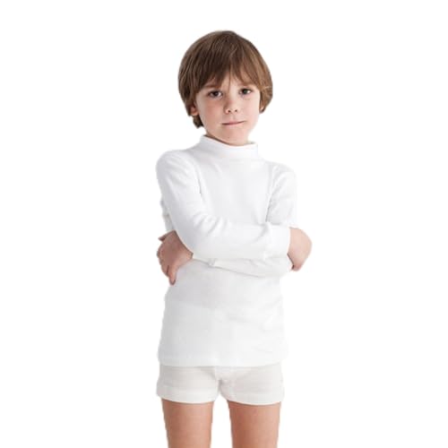 BABIDU Unisex Kids Punt NOU Camiseta Niños Cuello Medio Alto Semicisne, Ropa Interior para Niño Y Niña Unterhemd, Peter Pan Green, 14 Años BABIDU Unisex Kids Punt NOU Camiseta Niños Cuello Medio Alto Semicisne, Ropa Interior para Niño Y Niña Unterhemd, Peter Pan Green, 14 Años von BABIDU