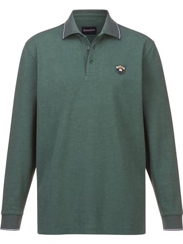 BABISTA Herren Langarm-Poloshirt Milanviro grün 60 von BABISTA