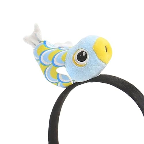 BABYVIVA Haarband mit 3D-Karpfen-Plüsch-Haarreif, beleuchtet, für Geburtstagsparty, Kopfschmuck für Damen, Gesichtswäsche, Stirnband für Kinder, lustige Kopfbedeckungen von BABYVIVA