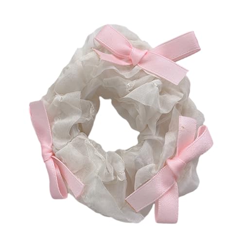 BABYVIVA Haarring, plissiert, Spitze, Schleife, Frühlings-Haarspange/Haarseil, Fotografieren für Damen, Mädchen, Frühling, Sommer, Slip-Tiaras von BABYVIVA