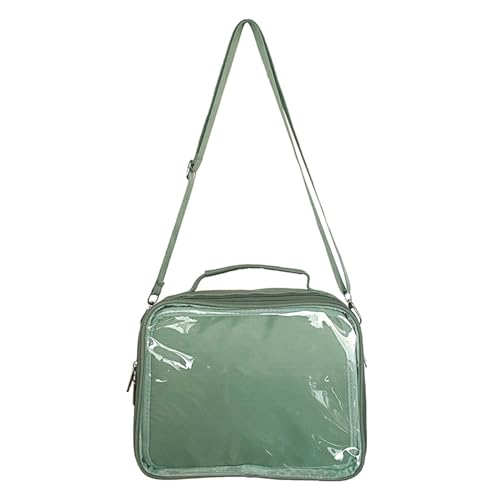 BABYVIVA Ita Rucksack für Damen, Mehrzweck-Rucksäcke, Crossbody-Tasche, Schultertasche, Geldbörse, Anstecknadel, Display-Tasche für Mädchen, grün, As shown in the picture (error 1-3cm) von BABYVIVA