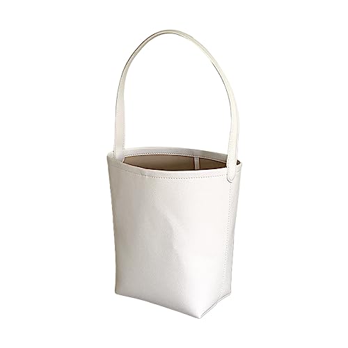 BABYVIVA Tasche für Damen, 2023, schlicht, modisch, lässig, einfarbig, Geldbörse, PU-Leder, Umhängetasche, Reisetasche, Handtasche für Damen und Mädchen, beige, As shown in the picture (error 1-3cm) von BABYVIVA