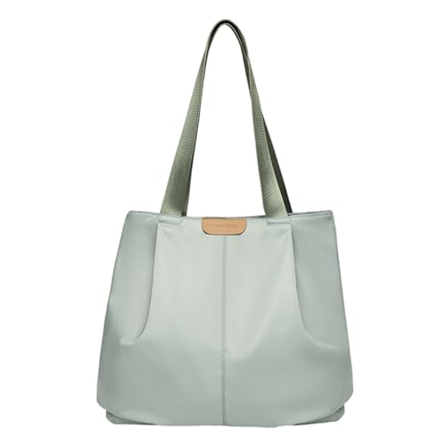 BABYVIVA Tasche für Damen, große Kapazität, Umhängetasche, Nylon, Handtasche, Mädchen, lässig, Einkaufstasche, Studenten, Schultasche, modische Reisetasche, grün, As shown in the picture (error 1-3cm) von BABYVIVA