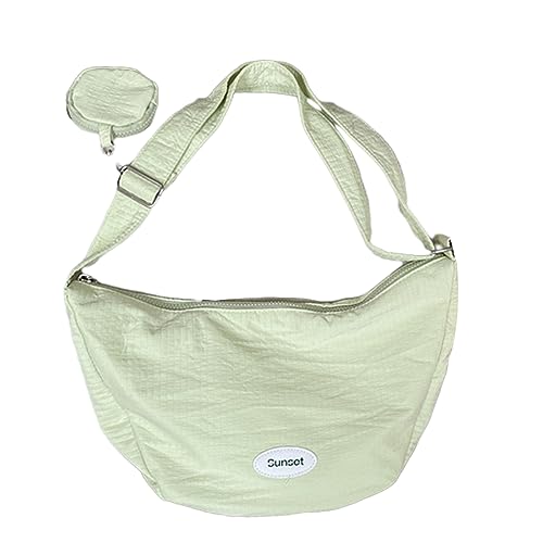 BABYVIVA Tasche für Damen, modische Tasche, Knödeltasche, Umhängetasche, Mädchen, Damen, Einkaufstasche, Geldbörse, Crossbody-Taschen, koreanischer Stil, trendige Tasche, grün, As shown in the picture von BABYVIVA