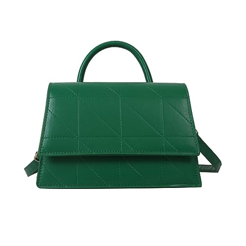 BABYVIVA Tasche für Damen, modische Umhängetasche, gesteppt, Umhängetasche, Handtasche, kleine Clutch-Geldbörse, Handy-Geldbörse, Geldbörse für Frauen, Mädchen, Dating, Arbeit, grün, As shown in the von BABYVIVA