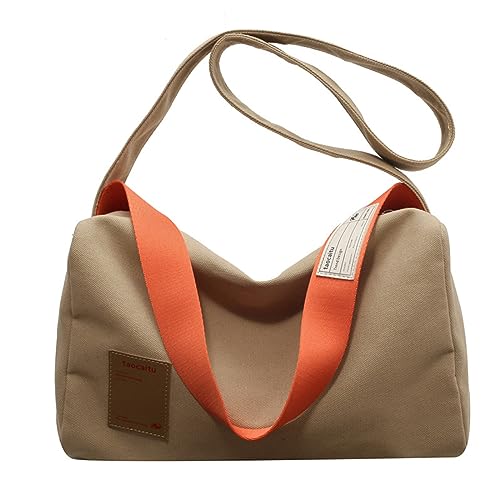 BABYVIVA Tasche für Damen, modische lässige Handtaschen, Umhängetasche, Umhängetasche, Umhängetasche, für Damen und Mädchen, vielseitige Kuriertaschen, beige, As shown (error 1-3cm) von BABYVIVA