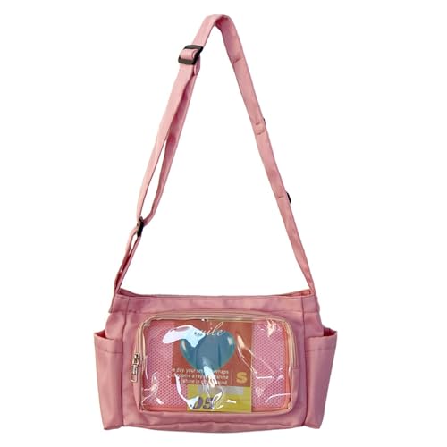 BABYVIVA Tasche für Damen, niedliche Umhängetasche für Teenager, Mädchen, lässige Umhängetasche, kompakt und praktisch, Kuriertasche, ideal für Studenten, 1, As shown in the picture (error 1-3cm) von BABYVIVA