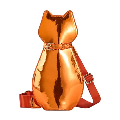 BABYVIVA Tasche für Damen, niedliche und kompakte Brusttasche, leichte und tragbare Crossbody-Tasche für den täglichen Gebrauch, Orange, As shown in the picture (error 1-3cm) von BABYVIVA