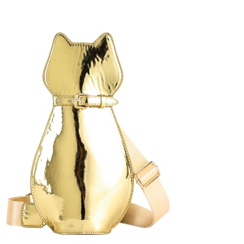 BABYVIVA Tasche für Damen, niedliche und kompakte Brusttasche, leichte und tragbare Crossbody-Tasche für den täglichen Gebrauch, gold, As shown in the picture (error 1-3cm) von BABYVIVA