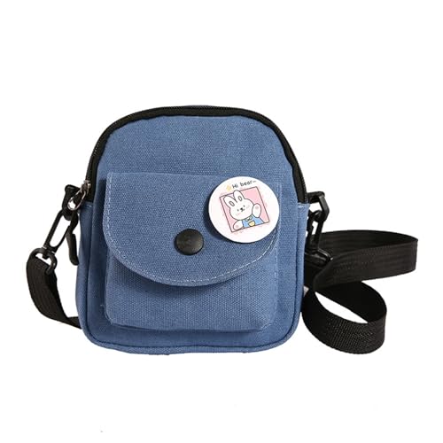 BABYVIVA Umhängetasche für Damen, 2024, Umhängetasche, Handytasche, kleine Tasche, niedliche Tasche mit abnehmbarem Riemen, für Teenager, Mädchen, Reisen, Schultertaschen, blau, As shown in the von BABYVIVA