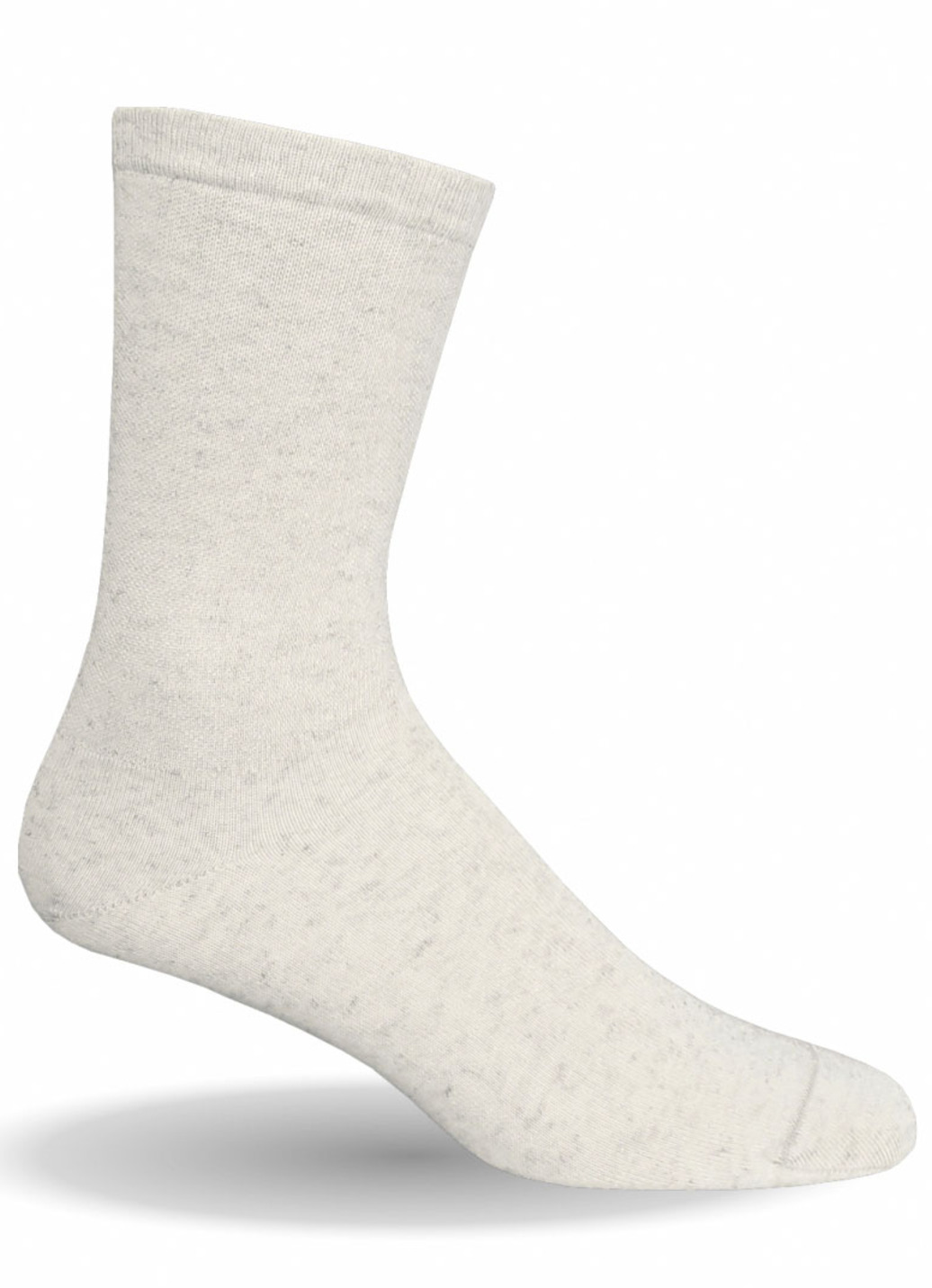 Atmungsaktive Wohlfühl-Socken oder Kniestrümpfe für Damen und Herren, Socken, Größe 002 (39–41), Natur von BADER
