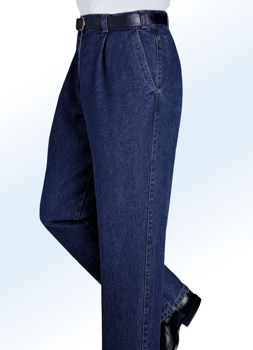"Francesco Botti"-Jeans in 2 Qualitäten und 3 Farben, Qualität 2.Qualität, Dunkeljeans, Größe 54 von FRANCESCO BOTTI