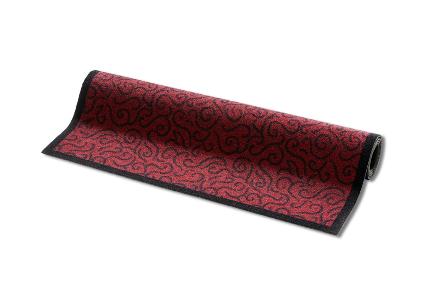 Praktische Schmutzfangmatten für innen und außen, Größe 116 (90x120 cm), Rot von BADER