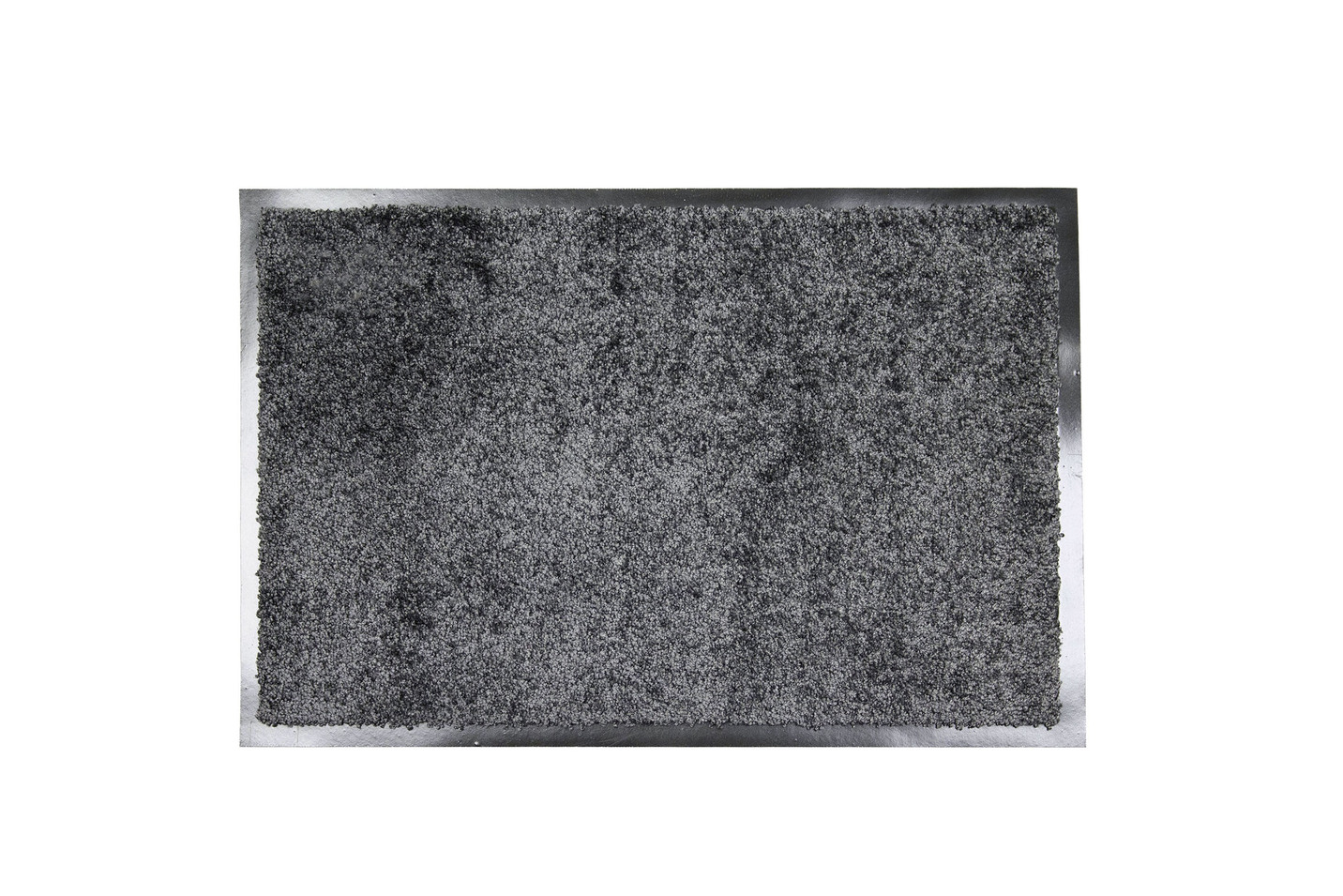 Schmutzfangmatte für innen und außen, Größe 101 (Schmutzfangmatte, 40x60 cm), Grau von BADER