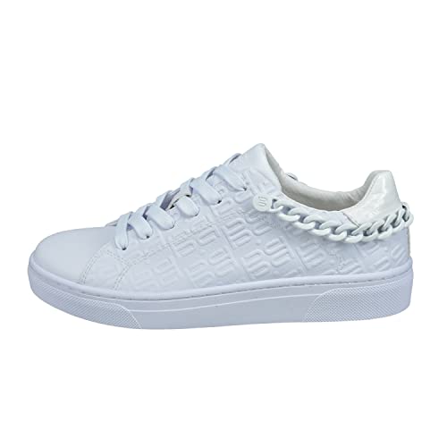 BAGATT Damen D31-8771E Sneaker, White, 37 EU von BAGATT