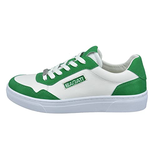 BAGATT Damen D31-8771G Sneaker, Green/White, 41 EU von BAGATT