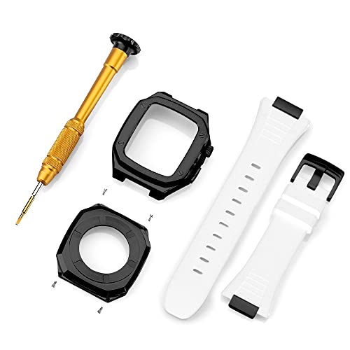 BAHDB Edelstahl-Uhrenarmband, für Apple Watch 45 mm, 44 mm, 41 mm, 9, 8, 7, 6, SE, 5, 4, 3, 2, 1, Serie, Ersatzarmband-Modifikationsset, For 40mm, Achat von BAHDB