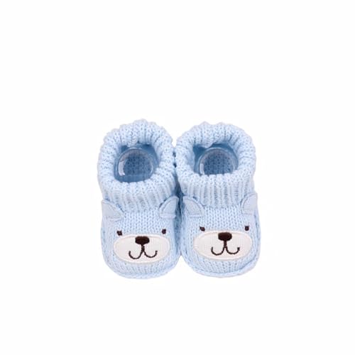 BALAKEBEI Baby Schuhe Neugeborene gewebte Wollschuhe Baby kriechende Schuhe Karikatur Tier gestrickte Schuhe Warm von BALAKEBEI