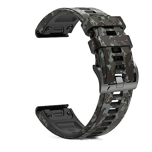 BANDKIT Sport-Silikon-Uhrenarmband für Garmin Fenix 6X 6 6S Pro 5X 5 5S Plus 3HR, einfache Passform, Schnellverschluss-Armband, Zubehör, For D2 Bravo, Achat von BANDKIT