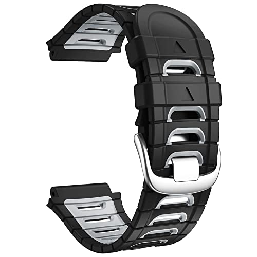 BANDKIT Uhrenarmband aus Silikon für Garmin Forerunner 920XT, mit Original-Schrauben und Universalmesser, Smartwatch-Armband, FOR 920XT, Achat von BANDKIT
