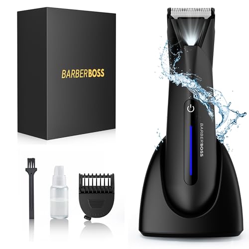 BarberBoss 【Herren Leistenpfleger】Männer Body & Ball Haarschneider, Körperpflegeset für Männer, männliche Schamhaarschneidemaschine, Herren-Körperrasierer, Herren-Privatbereich-Rasierer, BarberBoss 【Herren Leistenpfleger】Männer Body & Ball Haarschneider, Körperpflegeset für Männer, männliche Schamhaarschneidemaschine, Herren-Körperrasierer, Herren-Privatbereich-Rasierer, von BARBERBOSS