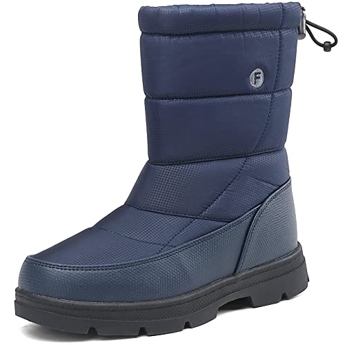 BARFULKER Winterschuhe Herren Damen Wasserdicht Winterstiefel Warm Gefüttert Schneestiefel Leicht Trekkingschuhe Wanderschuhe Rutschfest Stiefel Arbeiten Ski Outdoor Boots,Blau 44 EU BARFULKER Winterschuhe Herren Damen Wasserdicht Winterstiefel Warm Gefüttert Schneestiefel Leicht Trekkingschuhe Wanderschuhe Rutschfest Stiefel Arbeiten Ski Outdoor Boots,Blau 44 EU von BARFULKER