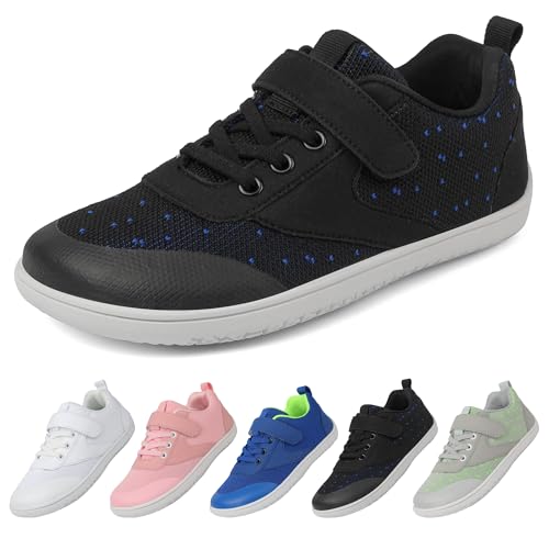BASANYAO Kinder Barfußschuhe Walkingschuhe Minimalistisches Sneaker für Jungen Mädchen mit breiter Sommerschuhe Lässigschuhe Outdoor Trail Running BASANYAO Kinder Barfußschuhe Walkingschuhe Minimalistisches Sneaker für Jungen Mädchen mit breiter Sommerschuhe Lässigschuhe Outdoor Trail Running von BASANYAO