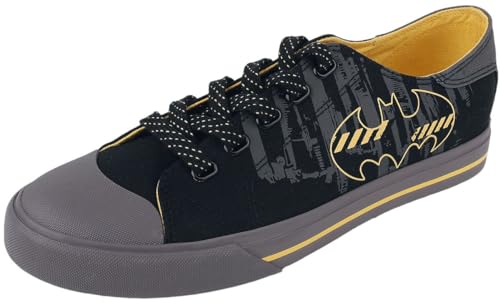 Batman Tech Unisex Sneaker schwarz EU39 Textil Casual Wear, DC Comics, Fan-Merch, Filme von Batman