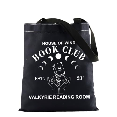 Acotar Buchhülle, Buchhülle, Motiv: Dornen und Rosen, Buchhülle, Haus des Windes, Geschenk, Geschenk für Nachtplatz, SJM, Literaturgeschenk für Buchbibliophile, House of Wind Tragetasche, Small von BAUNA