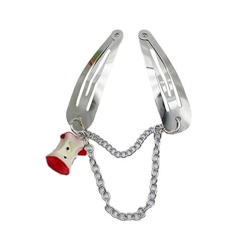 BAYORE Koreanische Obst Kette Haarnadel Bunte Süße Haar Clip Barrettes Stirnband Für Frauen Mädchen Punk Seite Clip Haar Zubehör Haar Kette von BAYORE