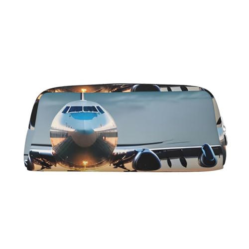 BBEXJIGY Mehrzwecktasche, Flugzeugdruck in Nachtlicht, Make-up-Tasche für Reisen oder Büro, metallic silver, Einheitsgröße BBEXJIGY Mehrzwecktasche, Flugzeugdruck in Nachtlicht, Make-up-Tasche für Reisen oder Büro, metallic silver, Einheitsgröße von BBEXJIGY