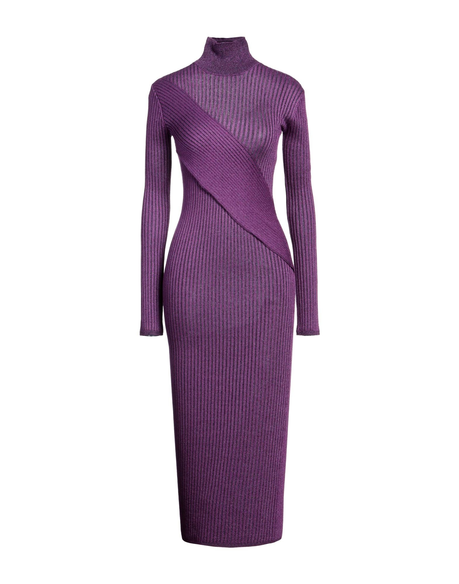 BCBGMAXAZRIA Midi-kleid Damen Violett von BCBGMAXAZRIA