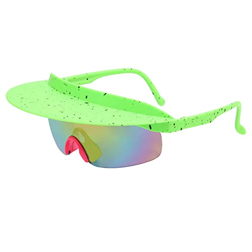 BCIOUS Shield VisorSport-Sonnenbrille für Erwachsene, übergroße Brille, Unisex, Sportbrille für Radfahren, Outdoor, Wandern, Unisex-Sonnenbrille, Reise-Sonnenbrille, Urlaubs-Sonnenbrille, D von BCIOUS