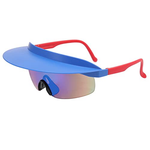 BCIOUS Shield VisorSport-Sonnenbrille für Erwachsene, übergroße Brille, Unisex, Sportbrille für Radfahren, Outdoor, Wandern, Unisex-Sonnenbrille, Reise-Sonnenbrille, Urlaubs-Sonnenbrille, e von BCIOUS