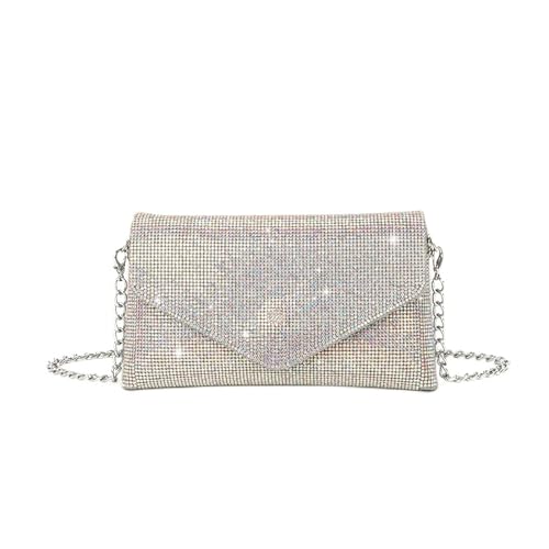 Damen-Clutch, Glitzer-Geldbörse, Luxus-Handtasche, Abendtasche, Hochzeitshandtaschen für Braut, Schultertasche, Damen-Clutch, Wie abgebildet. von BCIOUS