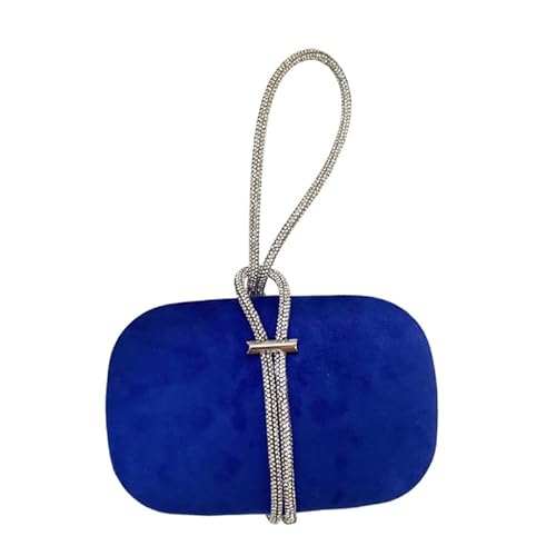 Hochzeits-Clutches Damenhandtasche mit Griff, Tragetasche, für Damen, Mädchen, Handtaschen für Party, Cocktail, Bankett, vielseitige Tasche, blau von BCIOUS