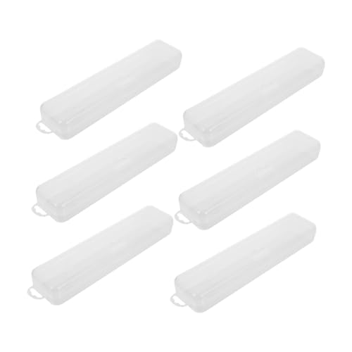 BCOATH Reisezahnbürstenabdeckung Organizer Box Besteck Aufbewahrungskoffer Pp-Material BCOATH Reisezahnbürstenabdeckung Organizer Box Besteck Aufbewahrungskoffer Pp-Material von BCOATH