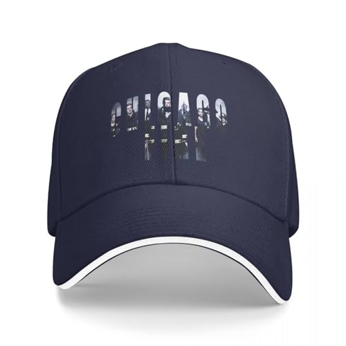 BEABAG Basecap Chicago Fire Cast Baseballkappe Wild Ball Hut Weihnachtshut Trucker Hüte Hut für Mann Damen von BEABAG