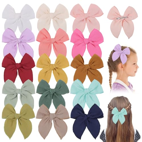 Bughaarklammern 15pcs niedliche Babybogenklammern 5.4 '' Vollgekleidete Baby -Mädchen Haarklammern Nicht -Slip -Baby -Mädchen Bögen Haarzubehör für Neugeborene Kleinkind Kinder, Bogenhaarklammern Bughaarklammern 15pcs niedliche Babybogenklammern 5.4 '' Vollgekleidete Baby -Mädchen Haarklammern Nicht -Slip -Baby -Mädchen Bögen Haarzubehör für Neugeborene Kleinkind Kinder, Bogenhaarklammern von BEAHING