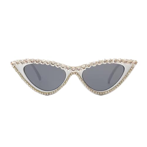 BEBIKR Fotografie Katzenaugen Rahmen Sonnenbrille Für Erwachsene Karneval Fotografieren Karneval Party Katzenaugen Rahmen Sonnenbrille Sonnenbrille Für Damen Sonnenbrille Y2k von BEBIKR