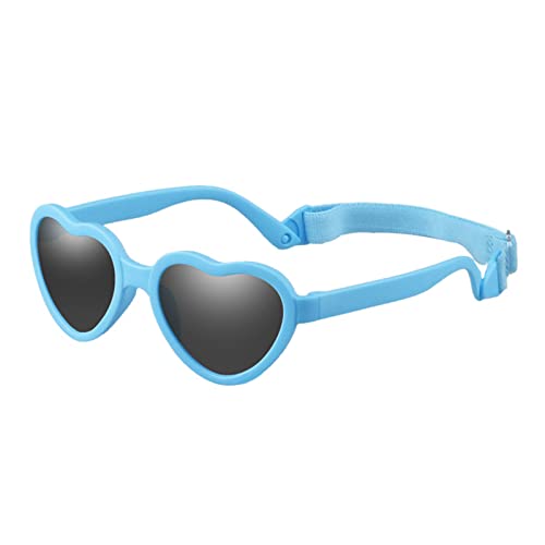 BEBIKR Herzförmige Sonnenbrillen Schützen Ihre Kleinen Augen Vor Schädlichen UV Strahlen Mit Dieser Kollektion UV Beständiger Sonnenbrillen Für Kinder von BEBIKR