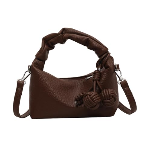 BEBIKR Unterarmtaschen für Damen, modische Umhängetasche, Umhängetasche, Handtasche, Geldbörse, kleine Clutch, Geldbörse, Handygeldbörse, Geldbörse für Frauen, Mädchen, Dating-Arbeit, coffee von BEBIKR