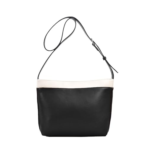 BEBIKR Unterarmtaschen für Damen, modische Umhängetasche, elegante Leder-Umhängetasche, Damen-Handtaschen, Pendler, lässige Kuriertasche für Damen, Schwarz von BEBIKR