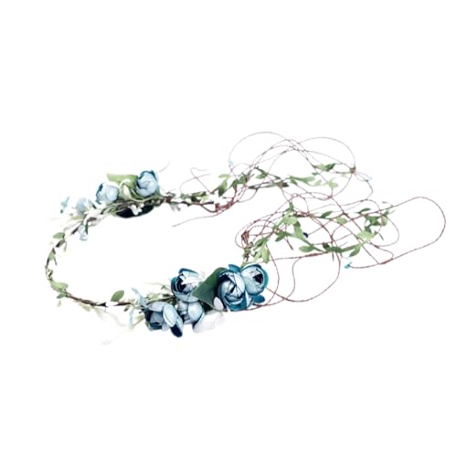 Eleganter Blumen Haarreifen Ethnisches Mädchen Frau Die Foto Stirnband Hochzeit Party Braut Realistisches Blumen Stirnband Blumen Stirnband Für Frauen Blumen Stirnband Für Mädchen Blumen von BEBIKR