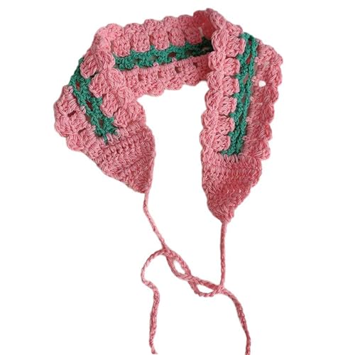 Gestrickte Stirnbänder In Kontrastfarbe Haarbandanas Kopfbedeckung Ethnisches Haarband Elegantes Cottagecore Haarband Für Frauen Gestrickte Stirnbänder Für Frauen von BEBIKR