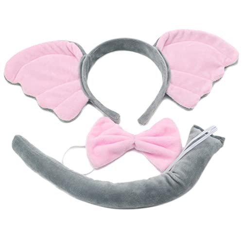 Haarband für Damen, 3 Stück, Herbst, Winter, schönes Plüsch-Haarreif-Set, Partyzubehör für Theater, Cosplay, Anime, ideales Geschenk für Kinder, G von BEBIKR