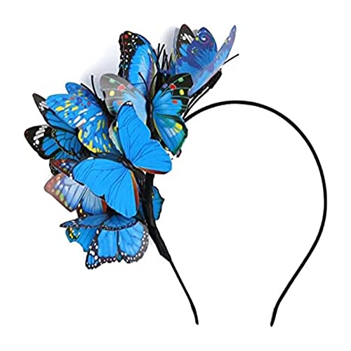 Haarband für Damen, Feen-Fotoautomaten-Requisiten, 3D-Schmetterlings-Haarbänder, Stirnband, Party, Kopfschmuck, Garten, Geburtstag, Party, Fotoautomaten-Requisiten von BEBIKR