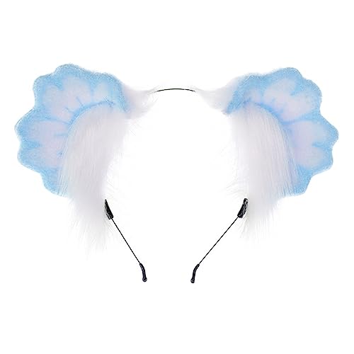 Haarband für Damen, Kätzchen-Ohren-Stirnband, süßes Mädchen-Zubehör, Cosplay, Biest, Ohren, Pelzanzug, Maskerade, Halloween, Cosplay, Party von BEBIKR