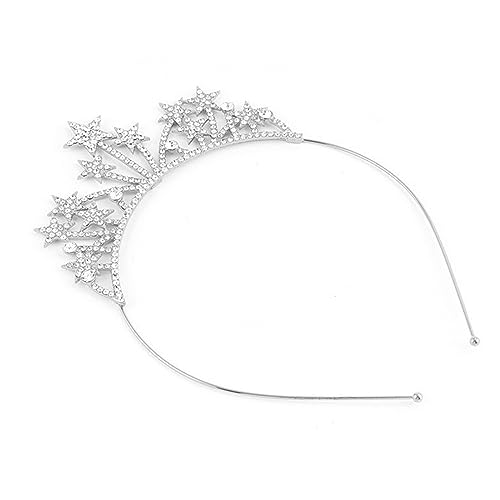 Haarband für Damen, glitzernde Sternenkönigin, Haarreif für Festzug, Abschlussball, Braut, Hochzeit, Haarschmuck von BEBIKR